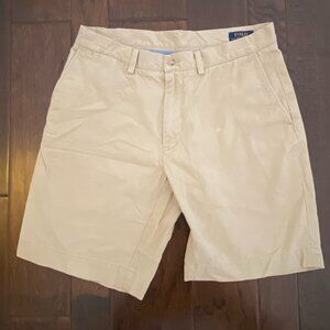Polo Ralph Lauren Classic Fit Shorts 9" Inseam Tan Size 32